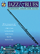 JAZZ AND BLUES FLUTE-Book with Online Audio Access cover